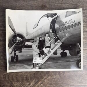 1953 American Airlines Press Photo Flagship Adirondacks Ohio State Journal 8x10